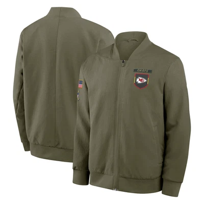 Kansas City 2025 Salute to Service Sideline Therma Sudadera Cremallera Chaqueta Abrigo Foto 1 de 4