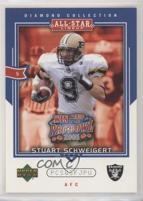 2004 Upper Deck Diamond Collection All-Star Lineup Stuart Schweigert Rookie RC - Image 1 of 2