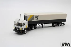 Herpa MAN F90 semi-trailer truck 3a/2a "MAN Super Truck" conversion 1:87 /HU2319 - Picture 1 of 1