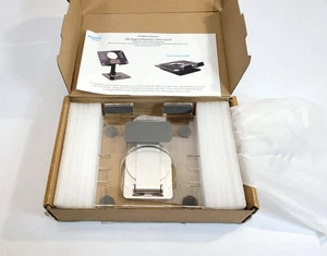 Pristine Screen 360 Degree Rotation Tablet Stand Foldable & Portable CLEAR - Picture 1 of 7