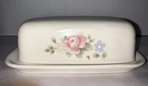 PFALTZGRAFF Teerose Vintage Butterdose - Bild 1 von 9