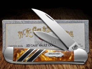 Case xx Vault Copperhead 24K & Black Pearl Corelon 9249W-24KBLK Pocket Knife - Picture 1 of 4