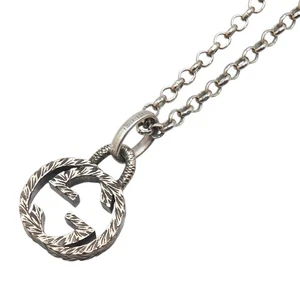 GUCCI Interlocking G Necklace Women 【Used】 - Picture 1 of 10