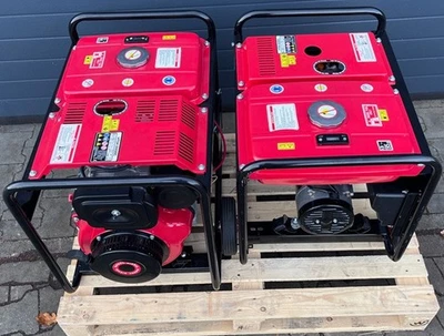 AHZ 2 Stück Stromerzeuger mit Diesel-Motor Bastlergeräte ungeprüft, 06281/06283 - Bild 1 von 4