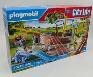 PLAYMOBIL 70741 Abenteuerspielplatz mit Schiffswrack Rutsche Spielplatz NEU - Picture 1 of 10