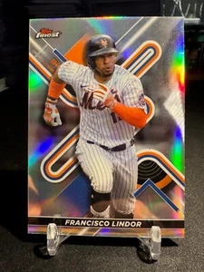 2022 Finest Refractors #73 Francisco Lindor - Picture 1 of 2