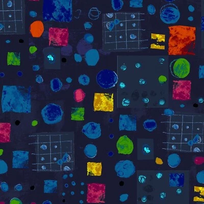 Windham - Marble Run - Marble Run - Espacio profundo, tela por yarda Foto 1 de 4