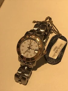 bertolucci watch 624.55.49B.210 Steel/ Gold 33mm - Picture 1 of 5