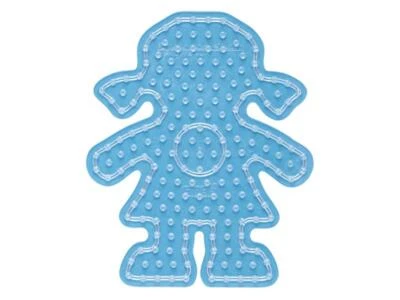 Stiftplatte für Maxi Bügelperlen, Mädchen Steckplatte / Stiftplatte Ø 10 mm - Bild 1 von 2