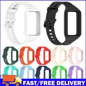 Smart Watch Band with Case Soft Replacement Watch Strap for Samsung Galaxy Fit 3 - Zdjęcie 1 z 42