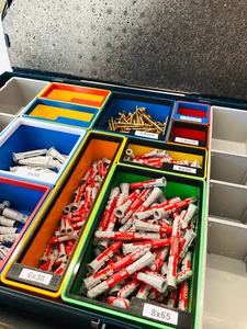 3x Sortimo L Boxx Insetbox F3 Bosch Einsatz Beschriftung Beschriftungsrahmen - Bild 1 von 16