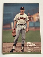 Rare 1990 Star Prospects Set #3 Will Clark San Francisco Giants NmMt Free Ship!