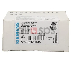 SIEMENS LEISTUNGSSCHALTER - 3RV1021-1JA15 (NO) - Picture 1 of 7