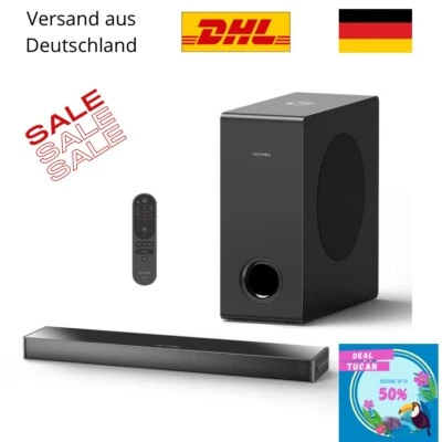 Soundbar für TV-ULTIMEA Nova S40-Wireless Subwoofer 2.1 Bluetooth 5.3 HDMI USB - Bild 1 von 4