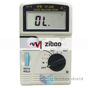 Tenmars YF-509 Insulation Tester 250V/500V/1000V 0.1MΩ to 2000MΩ new✦Kd - Picture 1 of 1