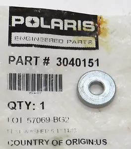 3040151 Polaris Inlet Manifold Washer for Ranger Diesel Brutus HDPTO 2015-2018 - Bild 1 von 1