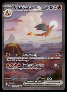 Charizard ex Special Illustration Rare NM 199/165 Scarlet & Violet 151 Pokemon - Picture 1 of 2