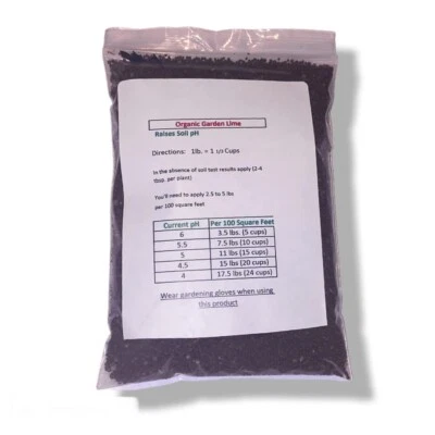 Cal de jardín orgánica 1 lb Foto 1 de 4