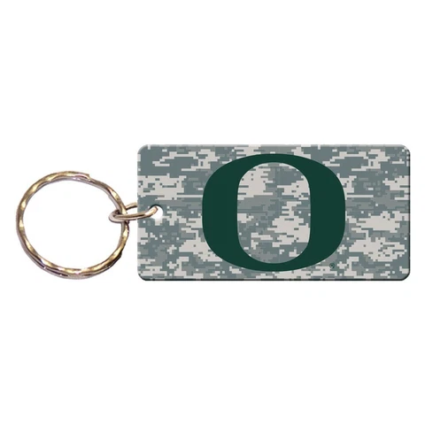OREGON DUCKS DIGITAL CAMO RECTANGLE ACRYLIC KEY RING NEW WINCRAFT 😎 Cover