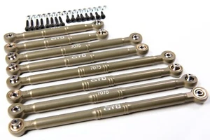 GTB Aluminum 7075 Link Arms for Kyosho Mad Force Kruiser FOXX Mad Crusher USA-1 - Picture 1 of 2