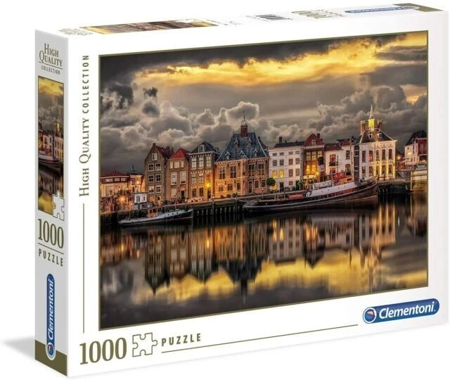 CLEMENTONI PUZZLE 1000 PEZZI HIGH QUALITY DUTCH DREAMWORLD 39421 - Immagine 1 di 1