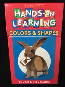 Scholastic Hands-On Learning Colors and Shapes (2003, Merchandise Other) Box Set - Imagen 1 de 12