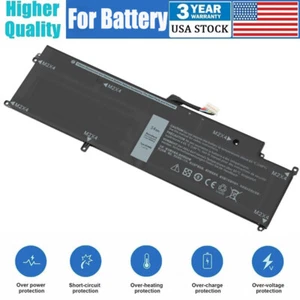 New 34wh Battery For Dell Latitude Xcnr3 Wy7cg 13 7370 E7370 Series USPS FAST US - Picture 1 of 8