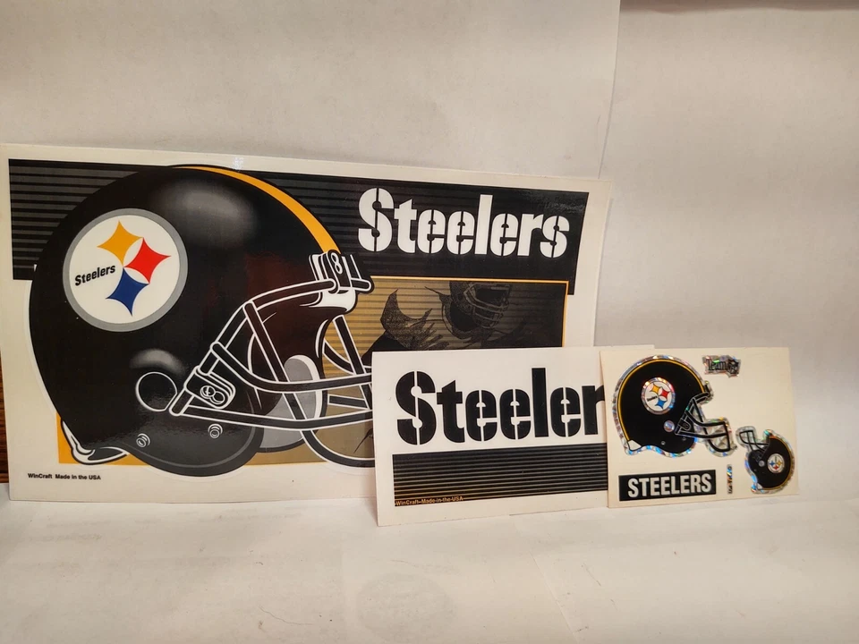 NFL Pittsburg Steelers Saints Window Sticker (3) - Image 1 of 1