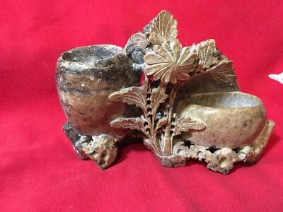 Резная азиатская щетка для мыльного камня - Изображение 1 из 4