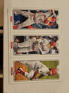 2022 Mike Trout, Shohei Ohtani,  Anthony Rendon mini baseball cards - TPC-1A