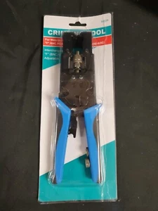 Crimpadora de Cable Coaxial, Herramienta Ajustable de Compresión Multifuncional 3 en 1 NUEVO - Imagen 1 de 4