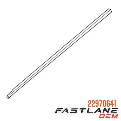 2013-2018 CADILLAC ATS ПЕРЕДНЯЯ ЛЕВАЯ ДВЕРЬ РЕМЕНЬ МОЛДИНГ НОВЫЙ OEM 22970641 - Изображение 1 из 4