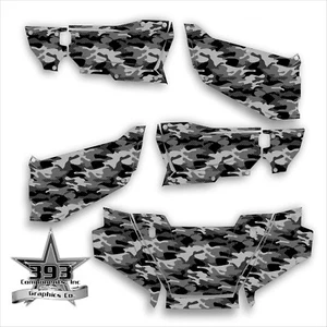 Honda Pioneer 1000-5 Limited Deluxe Camo Carbon Wrap Graphics Decal 2016 - 2021 - Picture 1 of 9