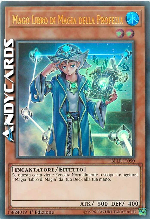 MAGO LIBRO DI MAGIA DELLA PROFEZIA • Ultra R • BLLR IT050 • 1Ed • Yugioh! - Immagine 1 di 1