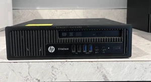HP EliteDesk 800 G1 USDT i5-4590S 3.0Ghz 12GB RAM 120GB SSD Win10 (NO AC) #95 - Afbeelding 1 van 4
