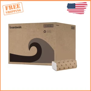 Weiße mehrfach faltbare Papierhandtücher, 250/Packung, 16 Packungen/Karton, 9x9-9/20 Zoll Zubehör - Bild 1 von 6