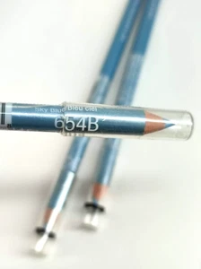 Lot of 3 - Wet N Wild Smooth Creamy Formula Eyeliner Pencil 654B Sky Blue Sealed - Picture 1 of 6