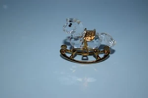 Rare Discontinued Swarovski Crystal Memories Schaukelpferd 199447 retired 2005   - Bild 1 von 2