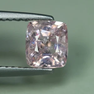 1.13 Cts_Ravishing Ring Size Cushion_100 % Natural Unheated Silver Pink Spinel - Picture 1 of 3