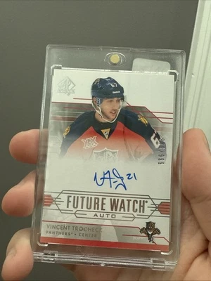 2014-15 SP Authentic - Future Watch Autographs Vincent Trocheck #283 /999  - Image 1 of 2