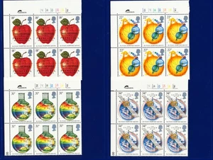 Juego Newton 1987 SG1351-1354 18-34p (4) bloques de cilindros (6) MNH UMM lbeh - Imagen 1 de 2