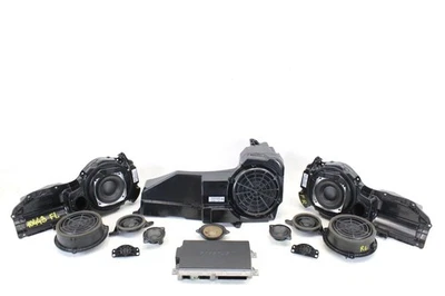 2016 - 2018 AUDI A7 S7 SUBWOOFER SOUND SYSTEM SPEAKER AMPLIFIER SET OEM #10443 — 第 1/4 张图片