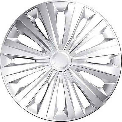 FOR VOLKSWAGEN FOX 14" INCH WHEEL TRIMS SILVER COVERS HUB CAPS MULITY 4PC — 第 1/4 张图片