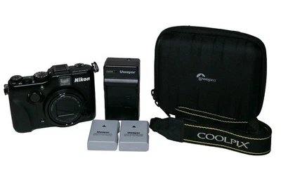 Nikon COOLPIX P7100 10.1 MP Digital Compact Point & Shoot Camera - Image 1 of 4