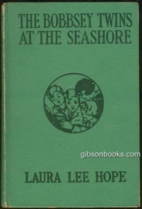 Bobbsey Twins At the Seashore Laura Lee Hope 1950 Green Binding #3 Series - Picture 1 of 1