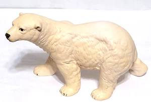 Piccola statuina vintage orso polare in ceramica 6,5" x 3,5", Giappone? - Foto 1 di 6