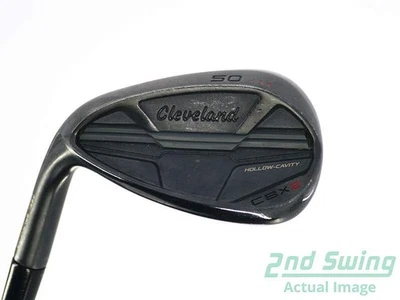 Cleveland CBX 2 Black Satin Wedge Gap GW 50° Steel Wedge Flex Left 35.75in - Image 1 of 4