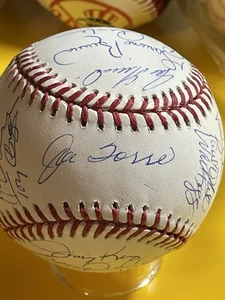 New York Yankees autographed (22) 1996 World Series Baseball! PSA/DNA LOA! - Picture 1 of 8