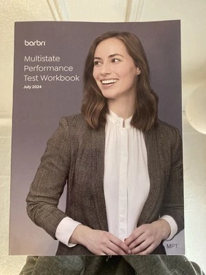 Barbri Multistate Performance Test Workbook July 2024 - Image 1 of 4