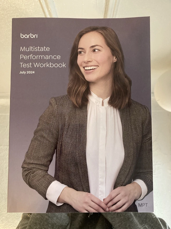 Barbri Multistate Performance Test Workbook July 2024 - Image 1 of 4